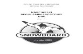 SNOWBOARD - PZN · 2020. 5. 21. · PZN - Przepisy Snowboard 2015-2016 SBX Team - Snowboard Cross Team (Snowb.) SG - Super Slalom Gigant SL - - Slalom SP (m) - platforma startowa