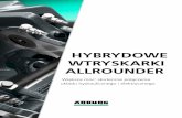 HYBRYDOWE WTRYSKARKI ALLROUNDER - ARBURG...3 „Made by ARBURG – Made in Germany” – jeśli chodzi o mak-symalną wydajność produkcji seryjnej elementów technicznych, najlepiej
