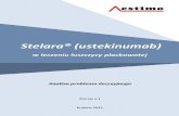 Stelara® (ustekinumab) w leczeniu łuszczycybipold.aotm.gov.pl/assets/files/zlecenia_mz/2015/100/AW/... · 2015. 9. 25. · Stelara® (ustekinumab) w leczeniu łuszczycy 5 Wykaz