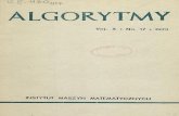 ^ LI * ^^ ALGORYTMYbcpw.bg.pw.edu.pl/Content/5321/a73n17.pdf · ALGORYTMY, X, № 17, 1973, 5-22 681.322.001.12:519.4 PROCESSES AND PROCESSORS by Józef WINKOWSKI Computing Center