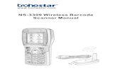 TROHESTAR – A Professional Barcode Scanner & Adapter ...€¦ · NS-3309 ID Laser Barcode Scanner Black 165mm*65mm*38mm 180g ABS engineering plastics Ambient temperature : -20t