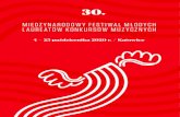 miĘdzynarodowy festiwal młodych laureatów konkursów …miasto-ogrodow.eu/userfiles/images/DEM/30_festiwal_mlodych_program.pdfTechnika i ekspresja Mateusz Tomica – fortepian Fryderyk