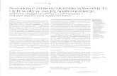 artykuł naukowy dietetyka n Sezonowe zmiany stężenia witaminy …aestheticcosmetology.com/wp-content/uploads/2019/02/ke... · 2019. 2. 1. · nia ultrafioletowego w zakresie długości