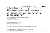 CHOR-ORCHESTER- KONZERTKrzysztof Penderecki und Arvo Pärt, um nur einige zu nennen. Joseph Haydns Stabat Mater – Vertonung erlangte als erste seiner Vokalkompositionen einen größeren