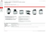 Versión 8.8 Válvulas y electroválvulas Serie 4isi-cafu.com.mx/assets/images/CAMOZZI SERIE 4.pdf · 2019. 7. 4. · Productos para aplicaciones industriales. Condiciones Generales