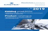 PL / ENG 2019 - Castex · 2019. 6. 12. · tel.: +48 52 515 64 22 e-mail: oﬃ ce@castex.pl 1 Naszą siłą napędową są ludzie Wykwaliﬁ kowani inżynierowie z wieloletnim doświadczeniem,