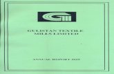 Gulistan Textile Mills Ltd.>gulistan.com.pk/financials/fy2019/Annual Report 2019... · 2020. 12. 6. · g gulistan textile mills limited annual report 2019