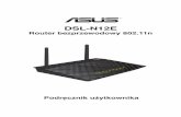 DSL-N12E - Asusdlcdnet.asus.com/pub/ASUS/wireless/DSL-N12E/PL6767_DSL_N...routera i szybkie ustawienia połączenia z Internetem przez funkcję QIS ([Szybka konfiguracja Internetu]).