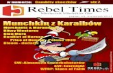 Rebel Times · 2017. 12. 29. · sam autor gry w 38. numerze magazynu Gwiezdny Pirat (możecie go pobrać, podobnie jak Rebel Time-sa, ze strony sklepu REBEL.pl). Zmasowany atak Munchkinów