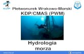 Hydrologiaalbikrosno.pl/.../uploads/2017/12/PWMT2-HYDROLOGIA-KDP.pdf · 2020. 10. 26. · Hydrologia morza . Płetwonurek Podlodowy KDP/CMAS (PPL) KDP CMAS 2013/cmaspolska 5 Dlaczego