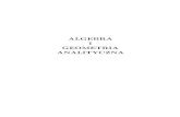 ALGEBRA I GEOMETRIA ANALITYCZNAAlgebra z geometrią analityczną. Pozostałymi częściami zestawu są zbiór zadań pt. ... Algebra liniowa 1. Deﬁnicje, twierdzenia, wzory”. 7