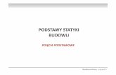 PODSTAWY STATYKI BUDOWLIpgiig.home.amu.edu.pl/wp-content/uploads/2019/11/BUD_GP... · 2019. 11. 12. · Bryła sztywna jest to ciało trójwymiarowe, w którym odległość dwóch