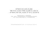 PROGRAM WYCHOWAWCZO -PROFILAKTYCZNYzsj.home.pl/dok_szkolne/PROGRAM WYCHOWAWCZO...lekcje dotyczące bezpieczeństwa w sieci, Dzień Bezpiecznego Internetu, przestrzeganie regulaminu