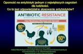 Oporność na antybiotyki jednym z największych zagrożeń dla ......Śr. 31,9% pts hospitalizowanych otrzymuje antybiotyk ... gdy brak własnego lab. mikrobiol. 1.Osoby, dla których