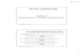 Analiza b łędów w metodach numerycznychhome.agh.edu.pl/~zak/downloads/MN2-2012.pdf · 2012. 11. 18. · Met.Numer. wyk ład 2 9 Przykład do samodzielnego rozwiązania mantysa