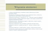 Wiązania atomowe - Warsaw University of Technologymalys/fiz4-2016-w09-Wiazania-atomowe.pdf · 2016. 5. 11. · Wiązania atomowe Atomy wieloelektronowe, obsadzanie stanów elektronowych,