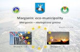 Margonin – ekologiczna gmina · (136. miejsce w kraju, średnia kraju 344,15 EUR) * na 2478 gmin, wg opracowania „Powierzchnia i ludność w przekroju terytorialnym w 2015 r.,