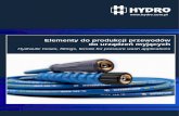HYDRO ZNPHS - Hydraulika siłowa - Produkcja i Sprzedaż ......6 Elementy do produkcji przewodów do urządzeń myjących Hydraulic hoses, fittings, ferrule for pressure wash applications
