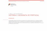6.º ANO | HISTÓRIA E GEOGRAFIA DE PORTUGAL · 2018. 10. 9. · HISTÓRIA E GEOGRAFIA DE PORTUGAL INTRODUÇÃO As Aprendizagens Essenciais (AE) identificam as competências que se
