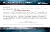 Mamy przyjemność zawiadomić że Polskie Towarzystwo ...oipip-bp.pl/.../uploads/2017/10/Konferencja-PTPR_18.docx · Web viewWspółczesna medycyna ratunkowa stała się dziedziną