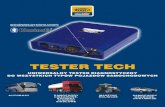 TESTER TECH - Edpol · 2012. 1. 28. · TESTER TECH Tester Tech jest uniwersaln¹ platform¹ do diagnozy poszczególnych sterowników: silnika, ABS, Air-Bag, klimatyzacji , a tak¿e: