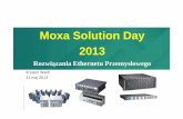 Moxa Solution Day 2013 - Elmarksupport.elmark.com.pl/moxa/seminaria/Moxa_Solution... · Switche serii serii PT PT--7xxx 7xxx IEC61850IEC61850--33 •TurboRing, TurboChain and RSTP/STP