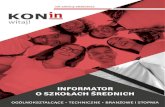 folder edu 2020 - Rewitalkonin.pl · 2020. 3. 27. · genetyka sądowa, chemia i toksykologia sądowa, inżynieria biome-dyczna, neurobiologia, dietetyka, rehabilitacja 5. KLASA MEDYCZNA