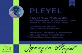PLEYEL · 2016. 5. 25. · Ignaz Joseph Pleyel (1757 Ruppersthal – 1831 Paris) Concerto pour 2 Pianos et Orchestre C-Dur, Ben deest 1 Maestoso Sustenuto 1:44 2 Allegro11:02 3 Variazioni: