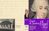 vol.9 Pleyel · 2012. 8. 8. · Ignaz Joseph Pleyel (1757–1831) Fagottkonzert,B-Dur,Ben 107,Ersteinspielung 1 Allegro moderato 9:55 2 Romance Cantabile 2:47 3 Rondeau 3:25 Johann