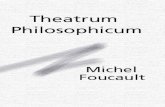 Theatrum · En Michel Foucault y Gilles Deleuze, Theatrum Philosophicum seguido de Repetición y diferencia. Anagrama, Barcelona, 1995 Título original: Theatrum Philosophicum Critique,