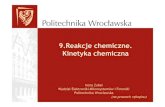 9.Reakcjechemiczne. Kinetyka chemicznaw12.pwr.wroc.pl/zpp/files/W 9.W10.Reakcje chem.pdf · Klasyfikacja związków nieorganicznych. Wodorki. Wodorek – zwi ązek dowolnego pierwiastka