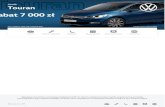 Cennik Touran - Volkswagen · 2021. 3. 3. · Cennik Touran Rok modelowy: 2021 | Rok produkcji: 2021 Cennik ważny od 01.03.2021 Silniki Kolory nadwozia Wnętrze Wyposażenie Dane
