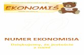 Dziękujemy, że jesteście z nami - Ekonomikekonomik.org.pl/files/ekomomis_3_2015.pdf · 2020. 3. 10. · nast ępnie z j ęzyka angielskiego, a w kolejnych dniach z pozostałych