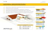 ArCADia-ARCHITEKTURA · 2010. 3. 4. · Projektowanie architektoniczne Ściany: - wybór zdefiniowanych rodzajów lub zadawanie dowolnych wielowarstwowych ścian z odwzoro-waniem