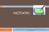 NOTATKi - Welcome to the Frontpage!...Tony Buzan. Mapy twoich myśli. 2015 Materiały własne. Ewa Rutkowska Title NOTATKi Author ewa Created Date 3/2/2017 10:12:44 AM ...