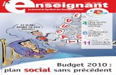 nseignantL’École libératrice n°127 - juin 2009 eddata.over-blog.com/xxxyyy/2/22/53/61/octobre-2009/ens...de Paris 11 MÉTIER L’avenir de la revalorisation social Budget 2010: