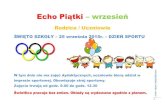 Echo Piątki – wrzesień - ndmpiatka.pl · 2017. 8. 26. · 5 1 Echo Piątki – wrzesień Rodzice / Uczniowie ŚWIĘTO SZKOŁY – 25 września 2015r. – DZIEŃ SPORTU W tym dniu