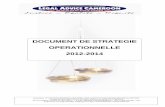DOCUMENT DE STRATEGIE OPERATIONNELLE 2012-2014 · 2020. 9. 17. · journal Le Droit et amélioration de sa qualité et de sa forme - Organisation d’une cyber conférence dans le