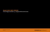Dell G5 SE 5505...• Windows 10 Professional de 64 bits Memoria En la siguiente tabla, se enumeran las especificaciones de memoria de Dell G5 5505. Tabla 5. Especificaciones de la