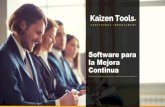Software para la Mejora Continua - CDI LEAN · 2021. 2. 11. · KAIZEN TOOLS Introducción de datos desde la línea 9 A través de una interfaz sencilla y práctica, el operario podrá