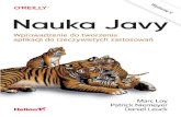 Tytuł oryginału: Learning Java: An Introduction to Real-World ...2020 Marc Loy, Patrick Niemeyer, Daniel Leuck This translation is published and sold by permission of O’Reilly