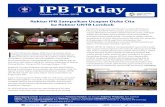 IPB Today Edisi 64 · 2020. 8. 17. · Pemerintah Daerah Kabupaten Padang Lawas (Palas) mengadakan Workshop Program Study Di Luar Kampus Utama (PSDKU) IPB Padang Lawas. Kegiatan ini