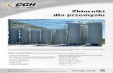 Zbiorniki dla przemysłu - CGH Polska Sp. z o.o....2020/01/23  · Zbiorniki na olej opałowy - Zbiornik naziemny, poziomy, dwupłaszczowy, wykonany ze stali S235 - PojemnoÊç 10