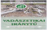 Vad szati Inform ci s Port l, vad szat, tr fea ranglista, fegyver, l …vadasz.info.hu/ujsagok/vetiranytu2.pdf · 2010. 10. 6. · szalonk kucsmagomb ás, gyöngyvir magyar tavasz