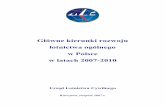 Główne kierunki rozwoju lotnictwa ogólnego w Polsce w latach … · 2019. 5. 31. · 1. Komunikacja i instrukcje ATS VI. Różne 1. Technologia przyjazna dla środowiska 2. Użycie