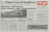6 marca 1998 O TYGODNIK ZIEMI JAROCIŃSKIEJ Cena 1,30 zł ... · jest magazyn Chcemy, aby już wkrótce drukowany na żółtych stronach magazyn był stałym dodatkiem do naszego