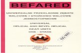Befared - fabryka reduktorów i motoreduktorówbefared.com.pl/pub/File/Katalogi/Uniwersalne/1-stopniowe.pdf · 2009. 1. 23. · Fabryka Reduktorów i Motoreduktorów BEFARED S.A.