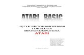 Naczelna Organizacja Techniczna - Atari 8jsobola.atari8.info/dereatari/literatdere/basic.pdf · 2017. 3. 14. · wprowadzenie do programowania komputerów domowych". Podano tam równie