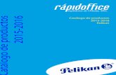 Catálogo de productos 2015-2016 Pelikan - Rapidoffice · 2018. 3. 15. · CAM ant el 7 Rer.22074 . Corrector liquido Aqua Fluid tiPO 4 Ref. .ftlikan O ... Amarillo Canario Ref. 21090-Amca