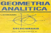 Solucionario Geometria Analitica de Charles H. Lehmann